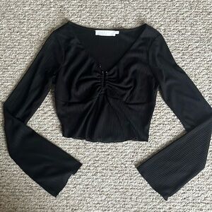 Cute black top size M